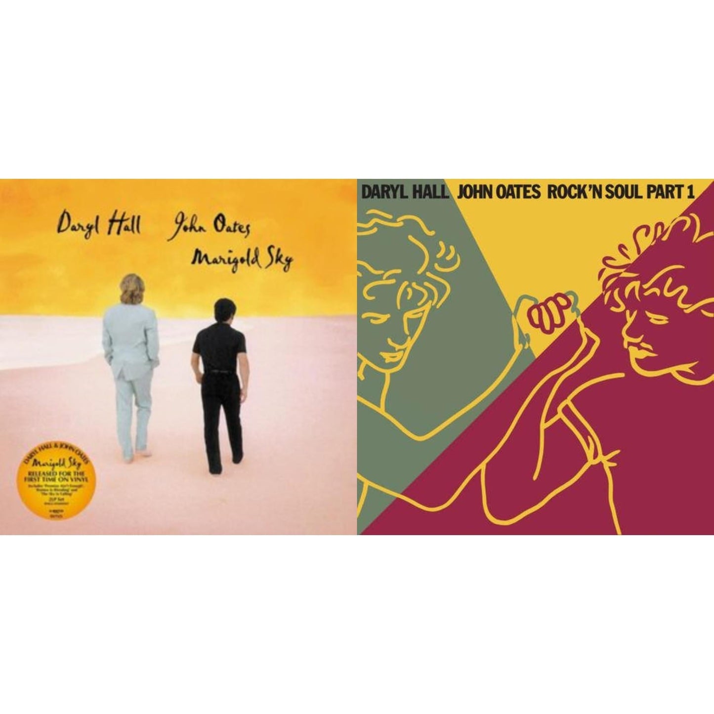 Daryl & John Oates Hall - Marigold Sky (2LP) & Rock N Soul Part 1 (150G/Dl Card)