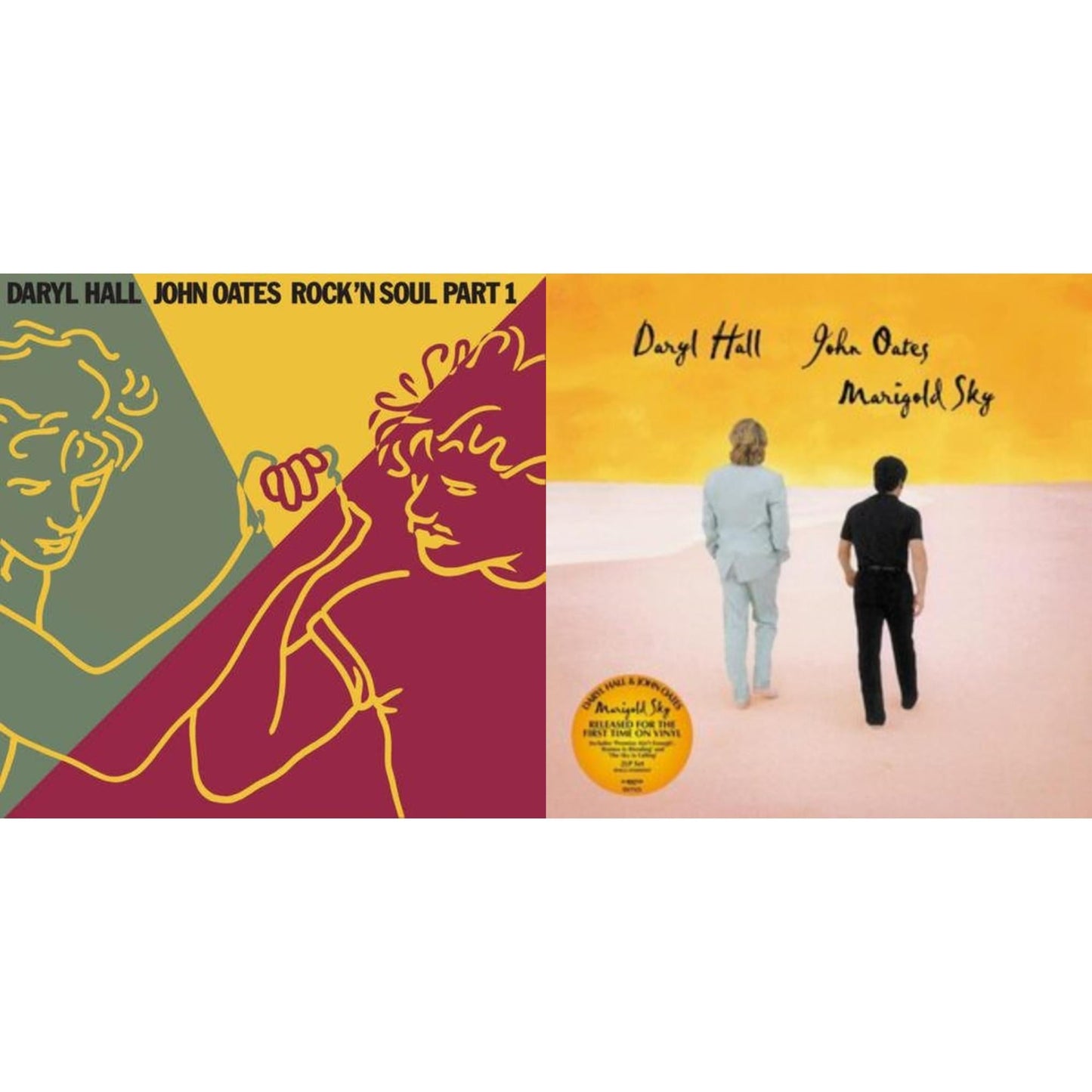 Daryl & John Oates Hall - Marigold Sky (2LP) & Rock N Soul Part 1 (150G/Dl Card)