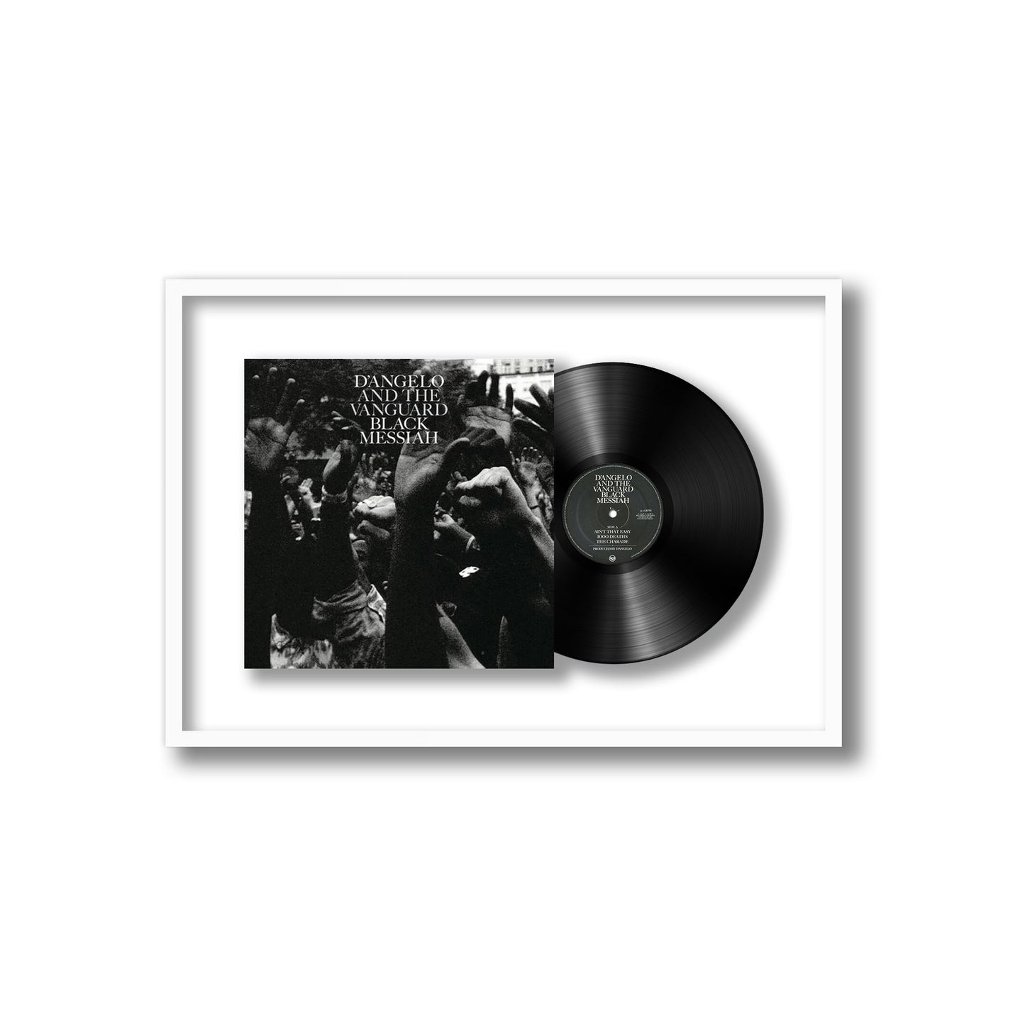 D’Angelo Black Messiah Framed Vinyl Record