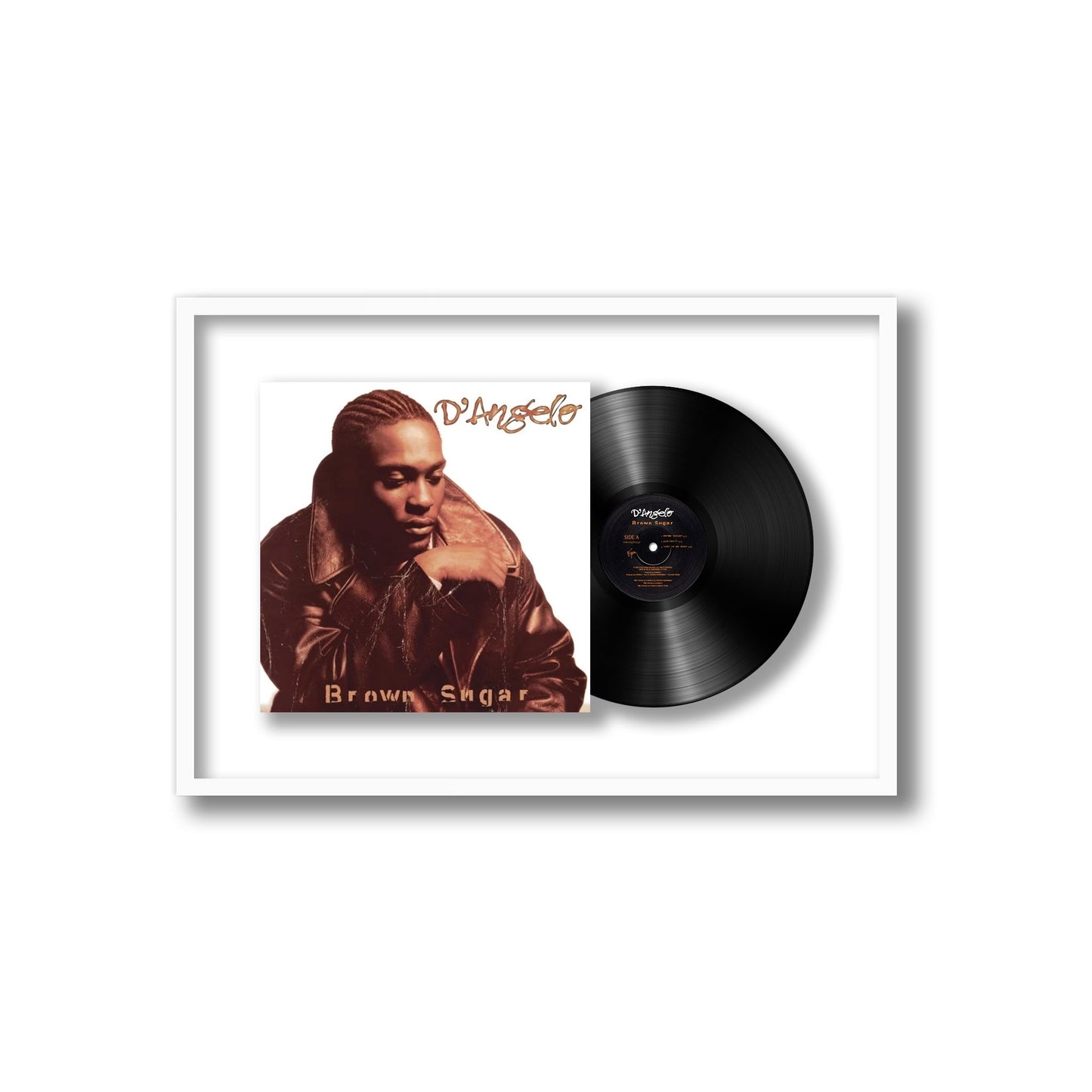 D’Angelo Brown Sugar Framed Vinyl Record