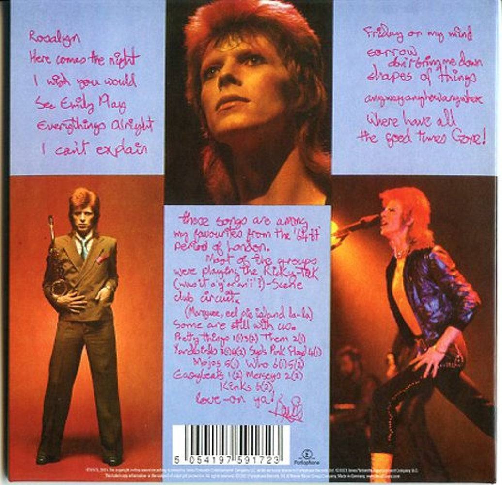 David Bowie – Pinups Music CD