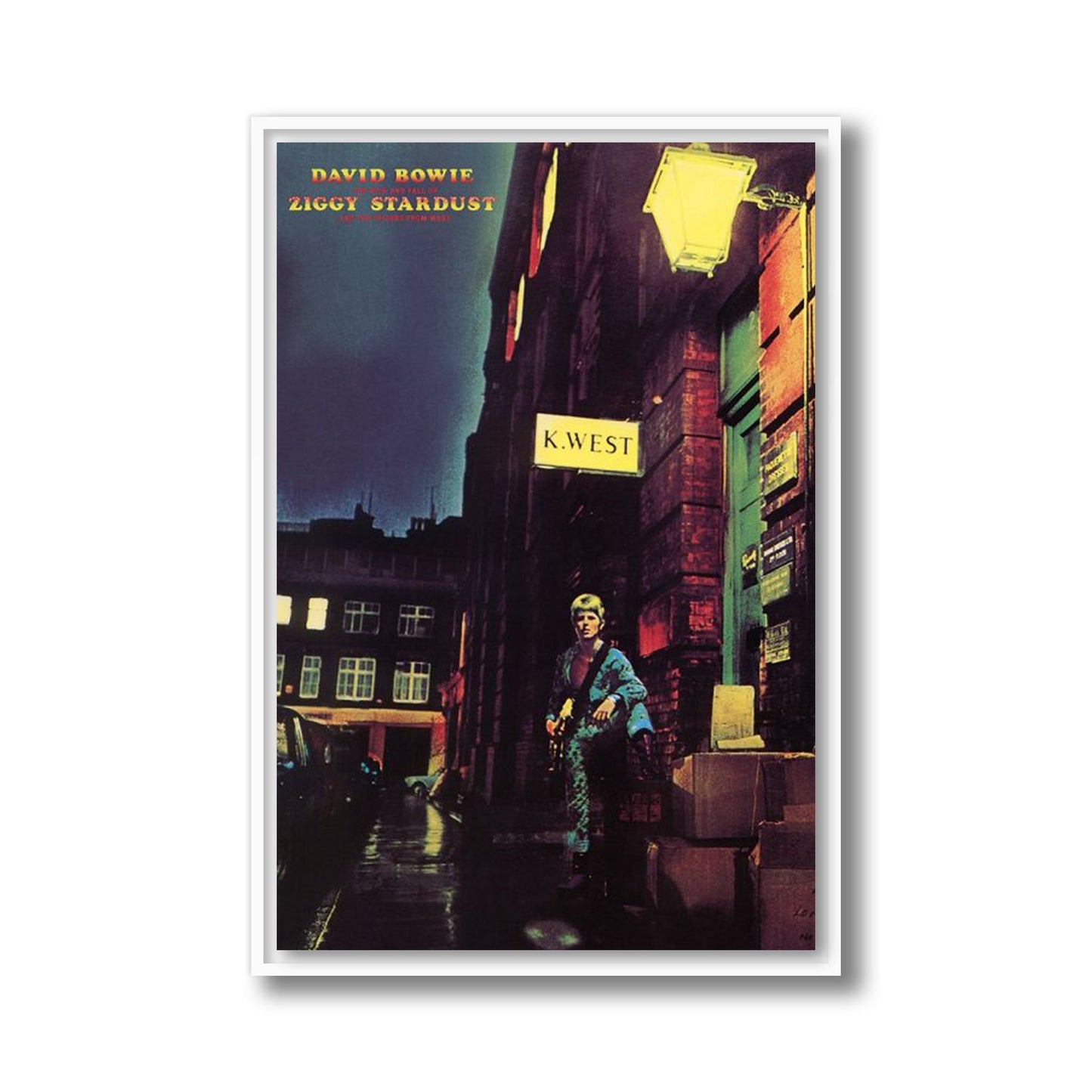 David Bowie Ziggy Stardust Framed Poster