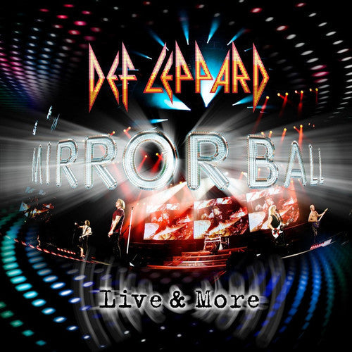 Def Leppard Mirror Ball Limited Edition Clear Vinyl Gatefold LP Jacket 3 Lp's Vinyl Record