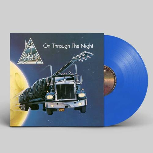 Def Leppard On Through The Night Limited Edition Translucent Blue Vinyl Import Vinyl Record