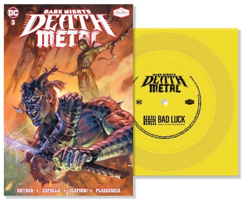 Bad Luck (DC - Dark Nights: Death Metal Version) (Limited Edition, Colored Vinyl, Yellow, Comic Book, Indie Exclusive) Vinyl Record