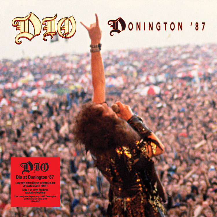 Dio Dio At Donington '87 Limited Edition Lenticular Cover Vinyl Record