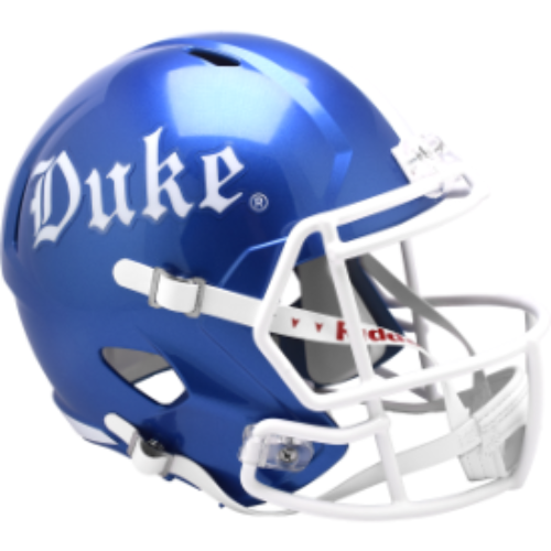 Duke Blue Devils Full Size Speed Replica Football Helmet Gothic- NCAA