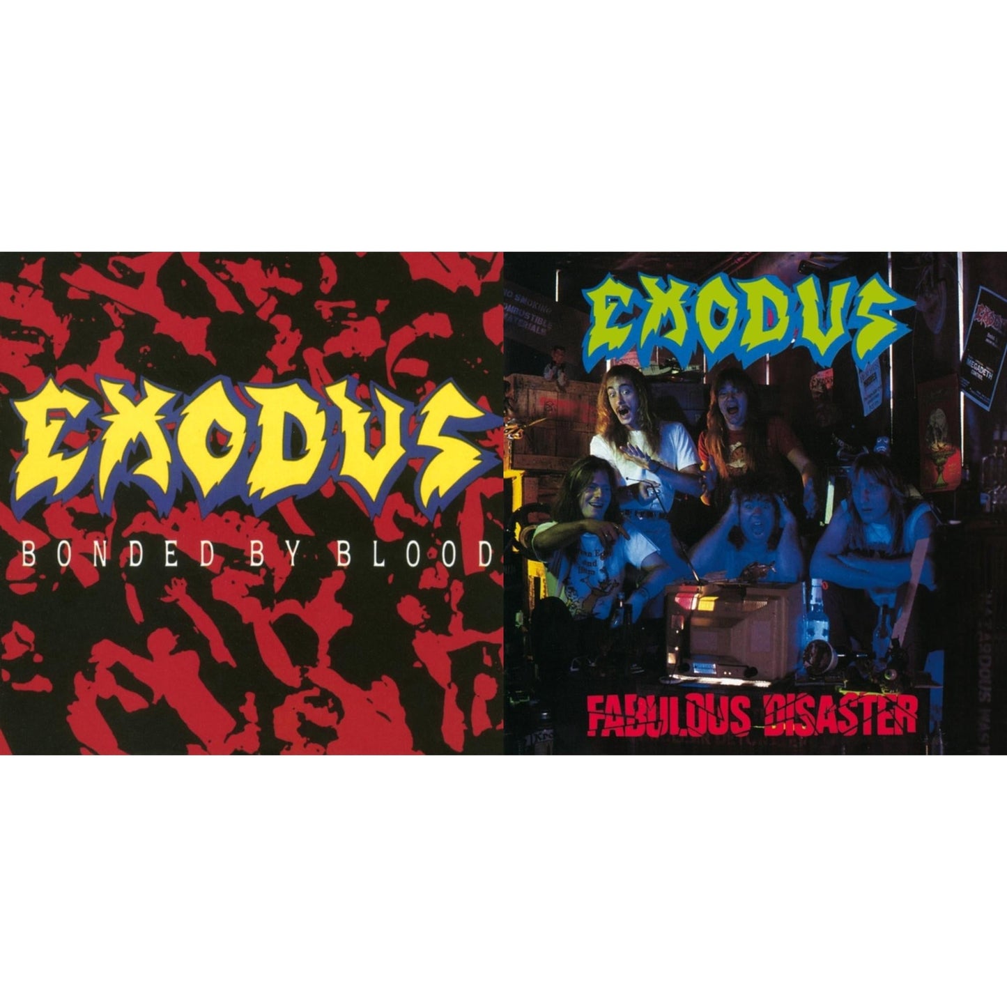 Exodus - Fabulous Disaster & Bonded By Blood - CD Bundle
