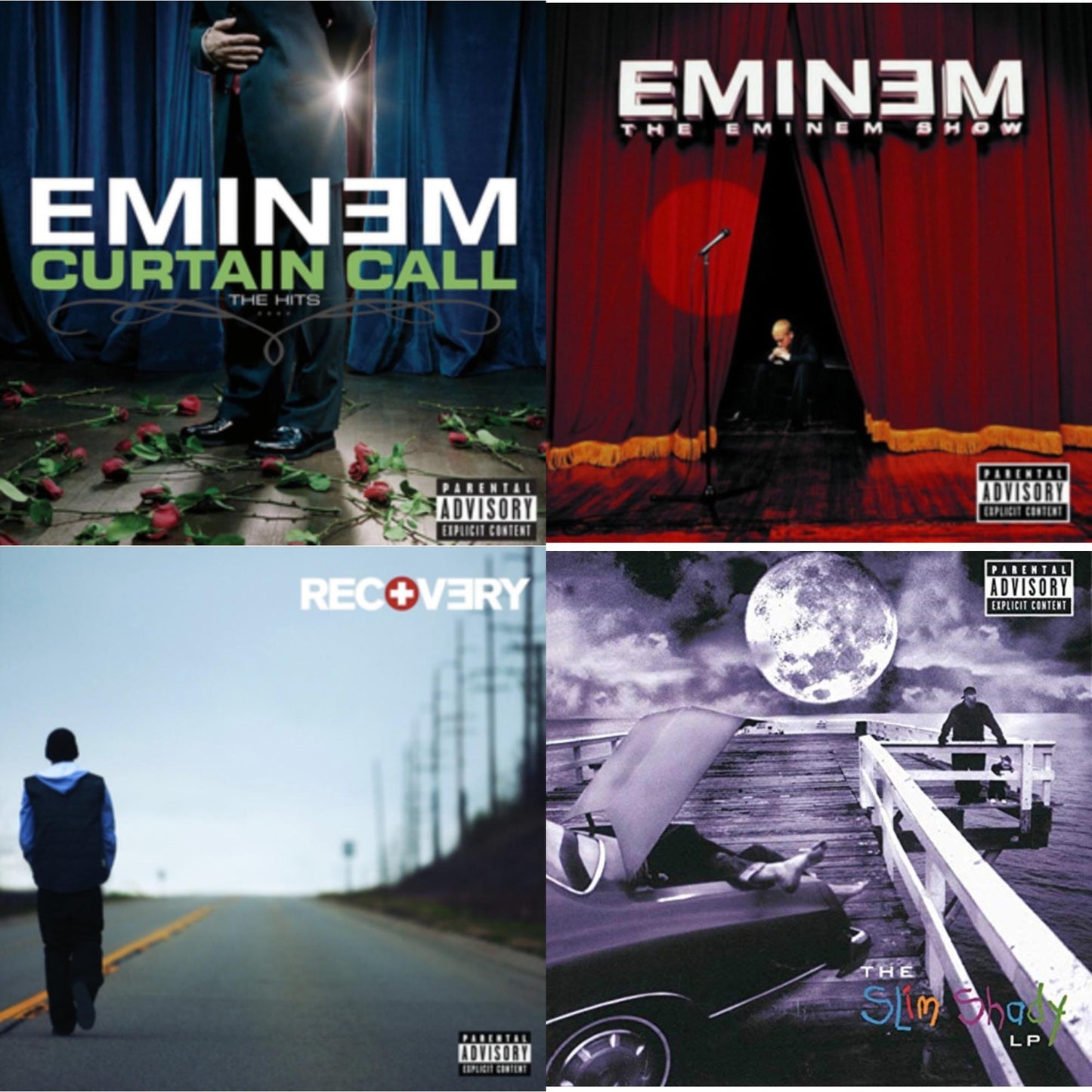 Eminem - Curtain Call: Hits & Eminem Show & Recovery & Slim Shady LP
