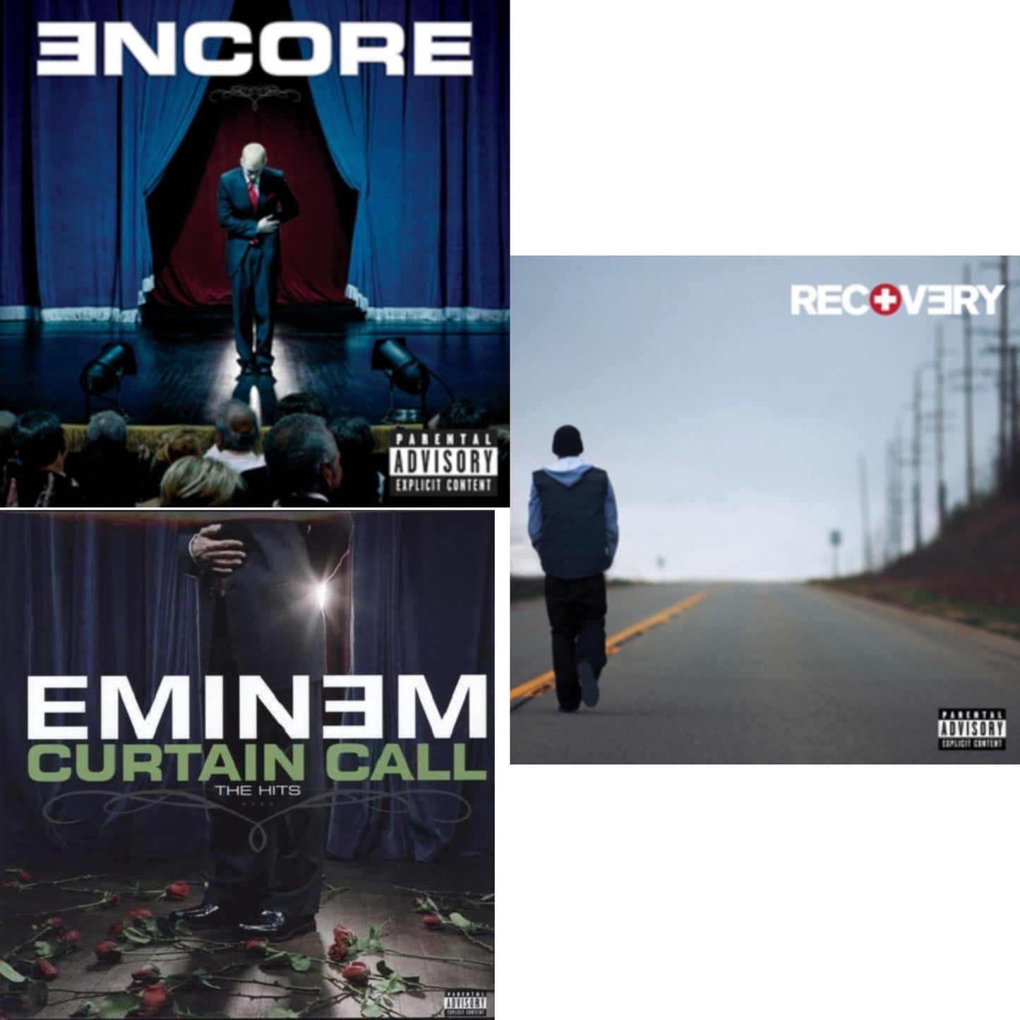 Eminem - Encore & Curtain Call: Hits & Recovery - LP Vinyl Bundle