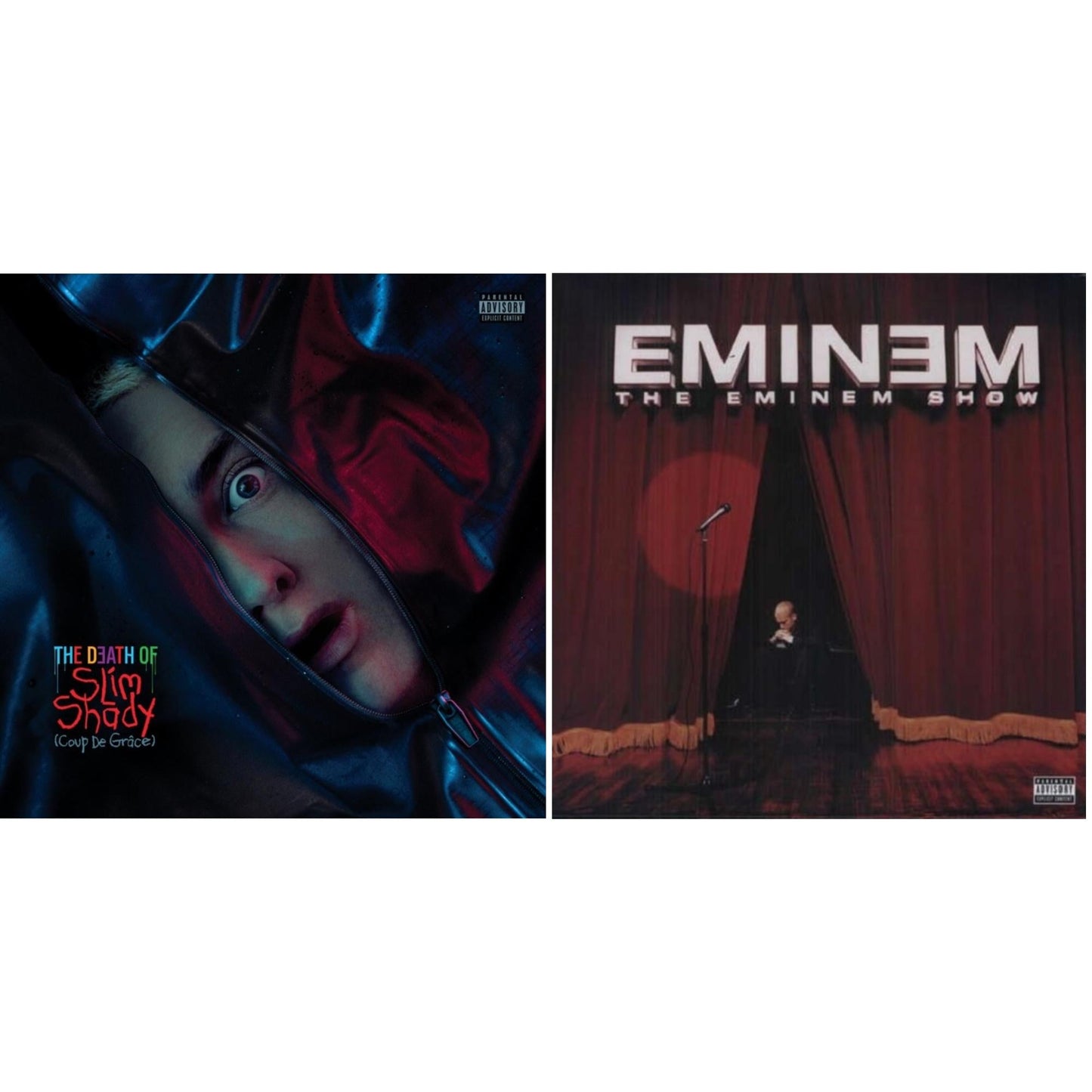 Eminem - Death Of Slim Shady (Coup De Grace) (X) (Red/Blue Vinyl/2LP) & Eminem Show