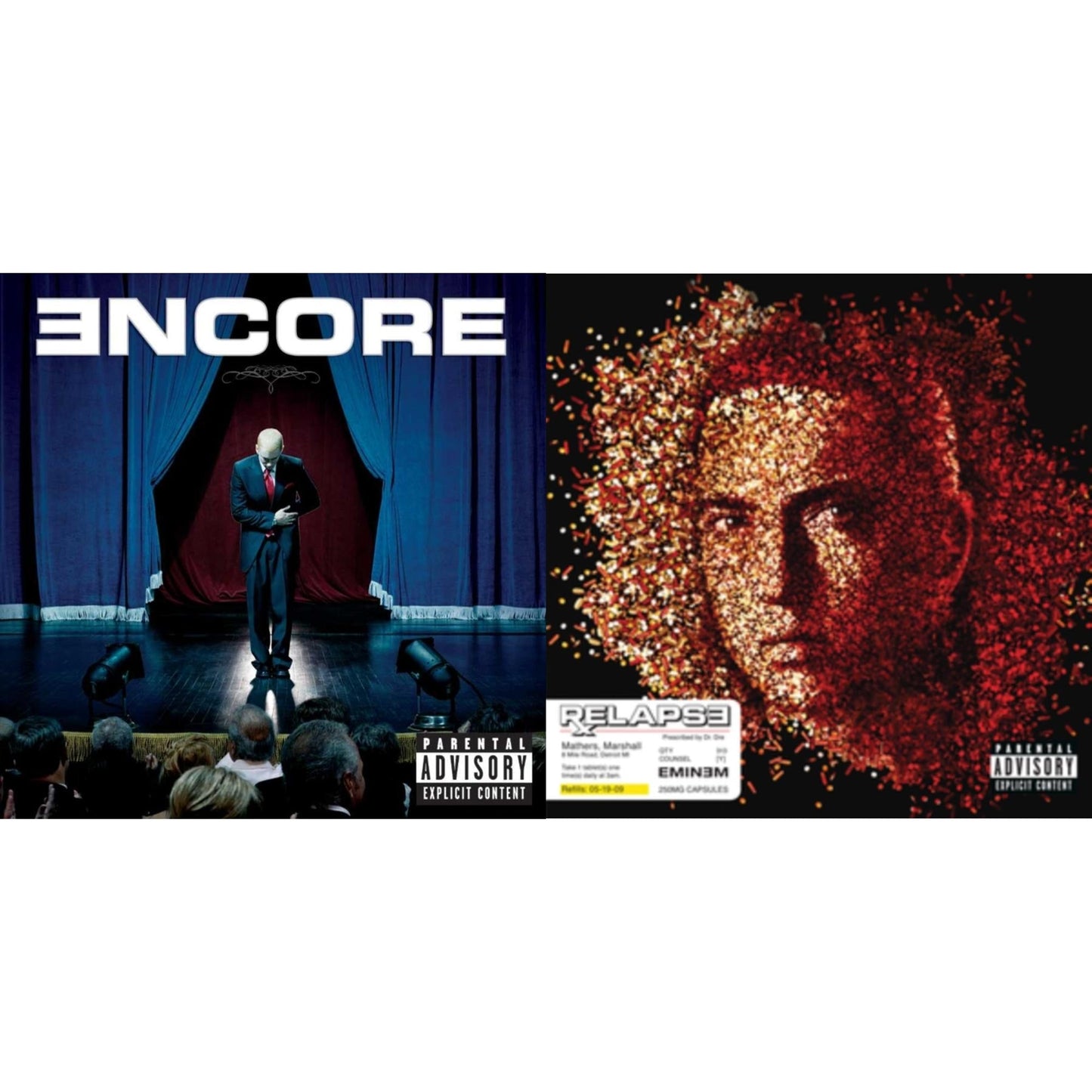 Eminem - Encore & Relapse - CD Bundle