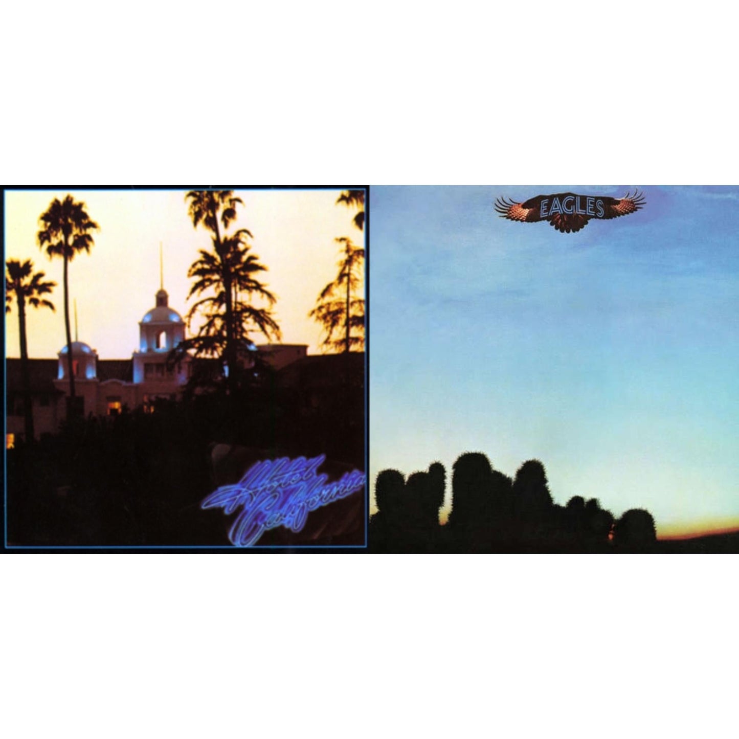 Eagles - Hotel California & Eagles - LP Vinyl Bundle