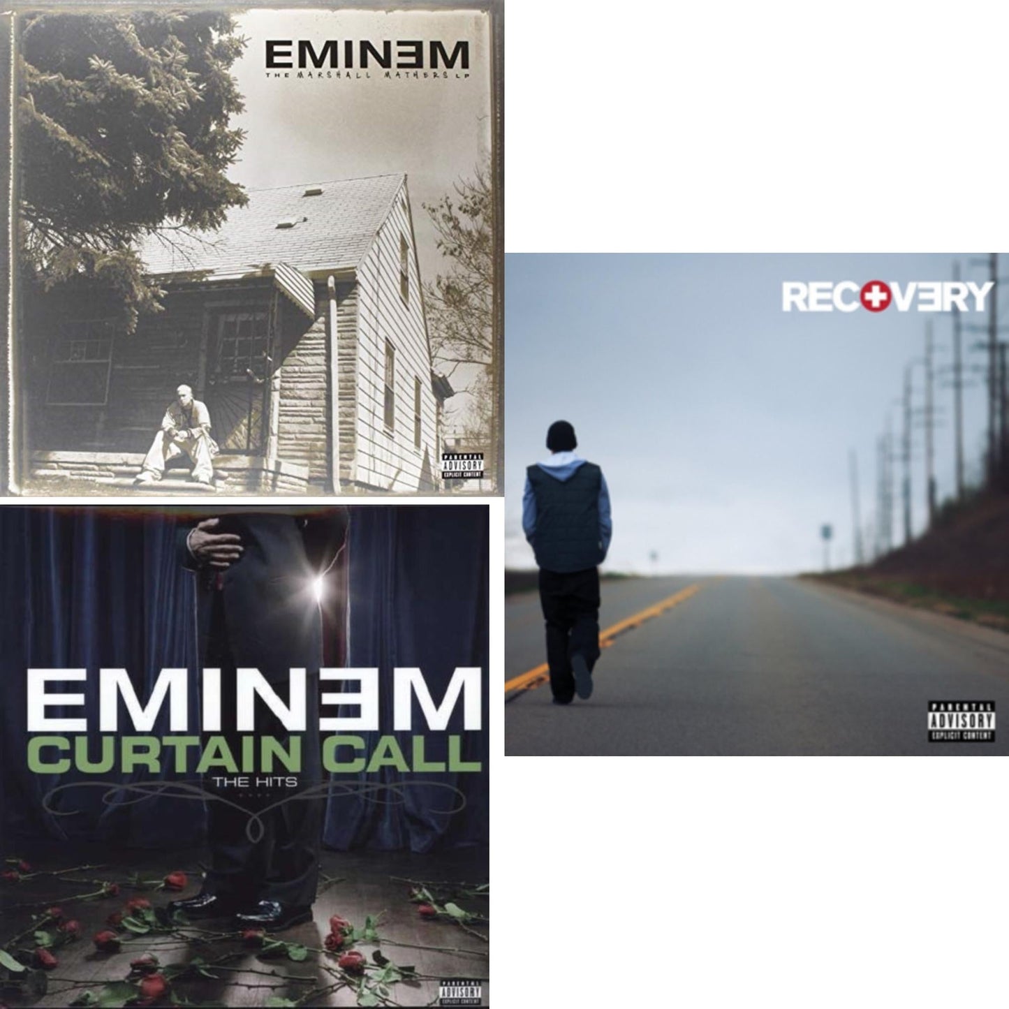 Eminem - Curtain Call: Hits & Recovery & Marshall Mathers LP