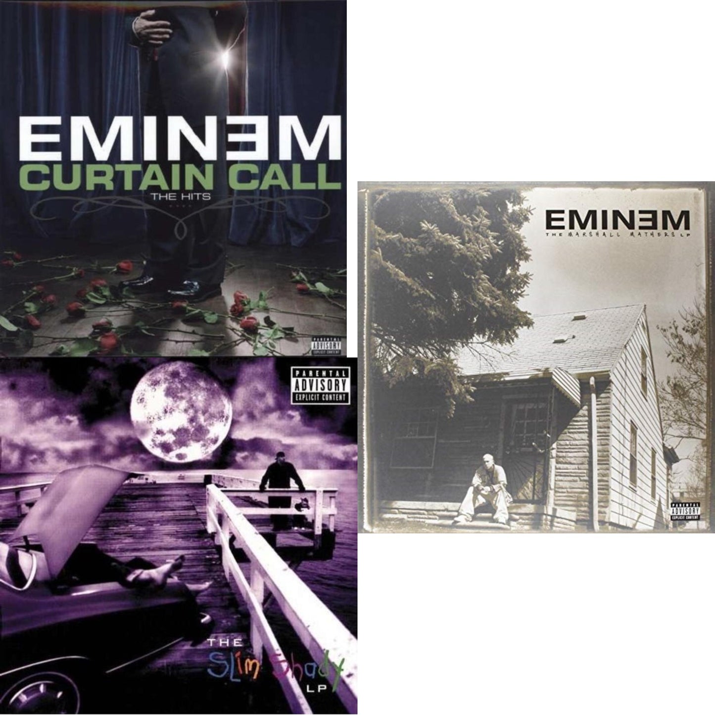 Eminem - Curtain Call: Hits & Slim Shady LP & Marshall Mathers LP