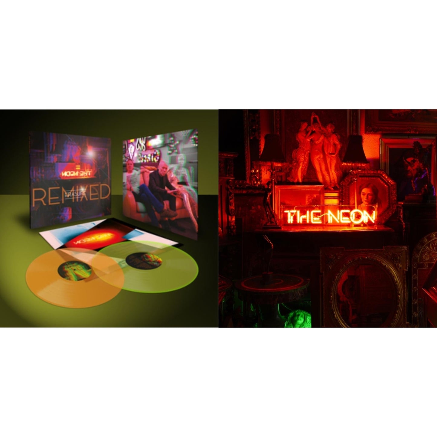 Erasure - Neon Remixed (2LP/Limited/Amber & Yellow Vinyl) & Neon