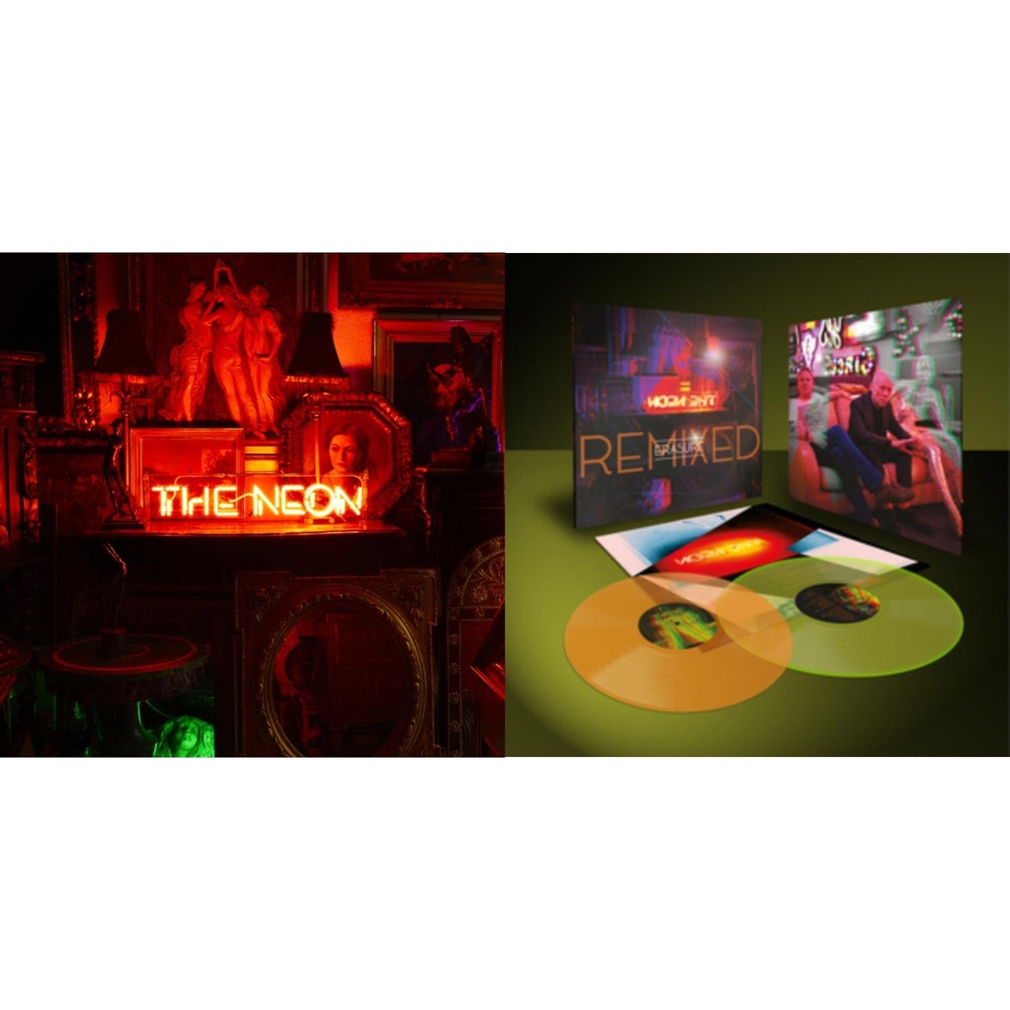 Erasure - Neon Remixed (2LP/Limited/Amber & Yellow Vinyl) & Neon