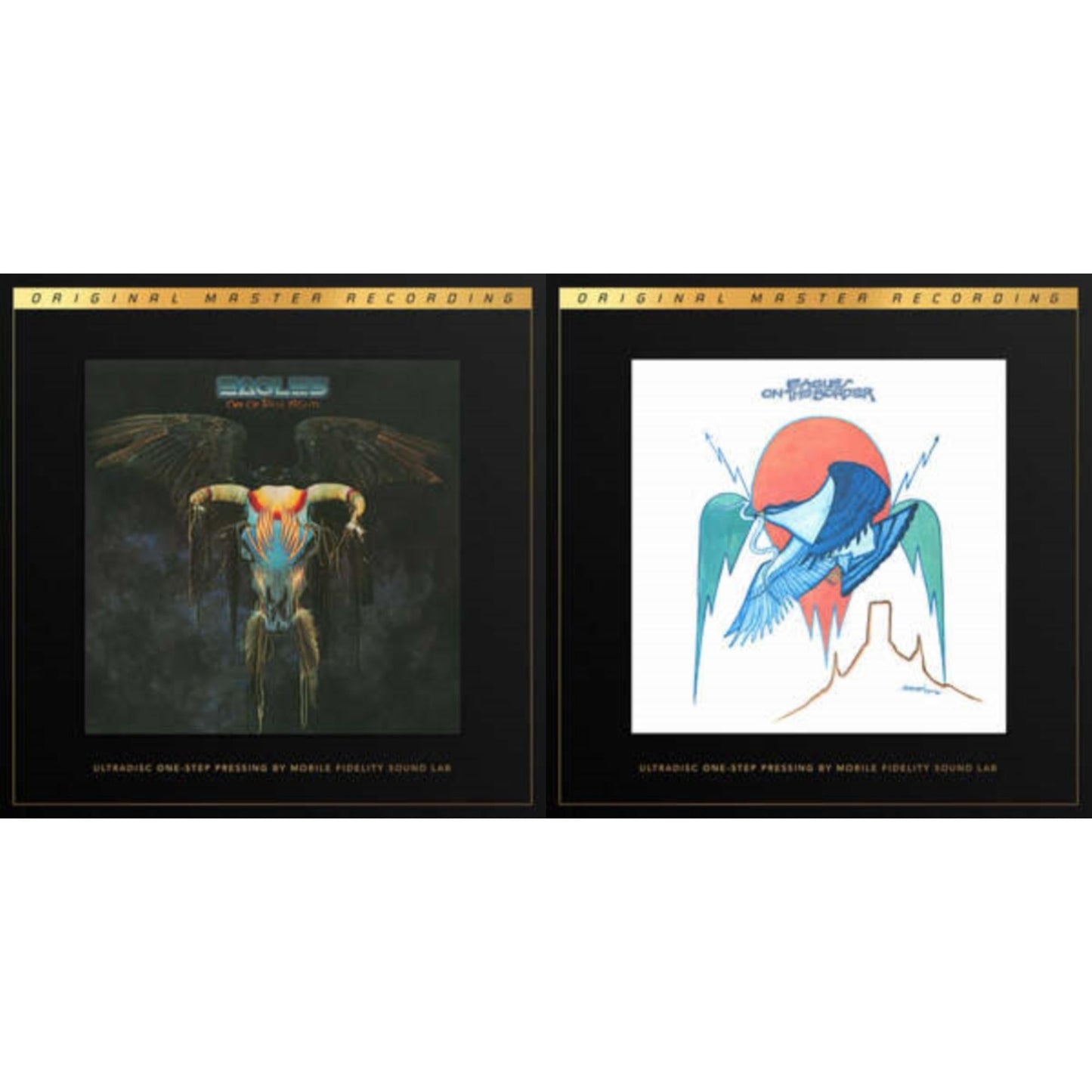 Eagles - On The Border (2LP/180G/45RPM Supervinyl Ultradisc One-Step/Original Masters/Limited/Numbered) & One Of These Nights (2LP/180G/45RPM Supervinyl Ultradisc One-Step/Original Masters/Limited/Numbered)
