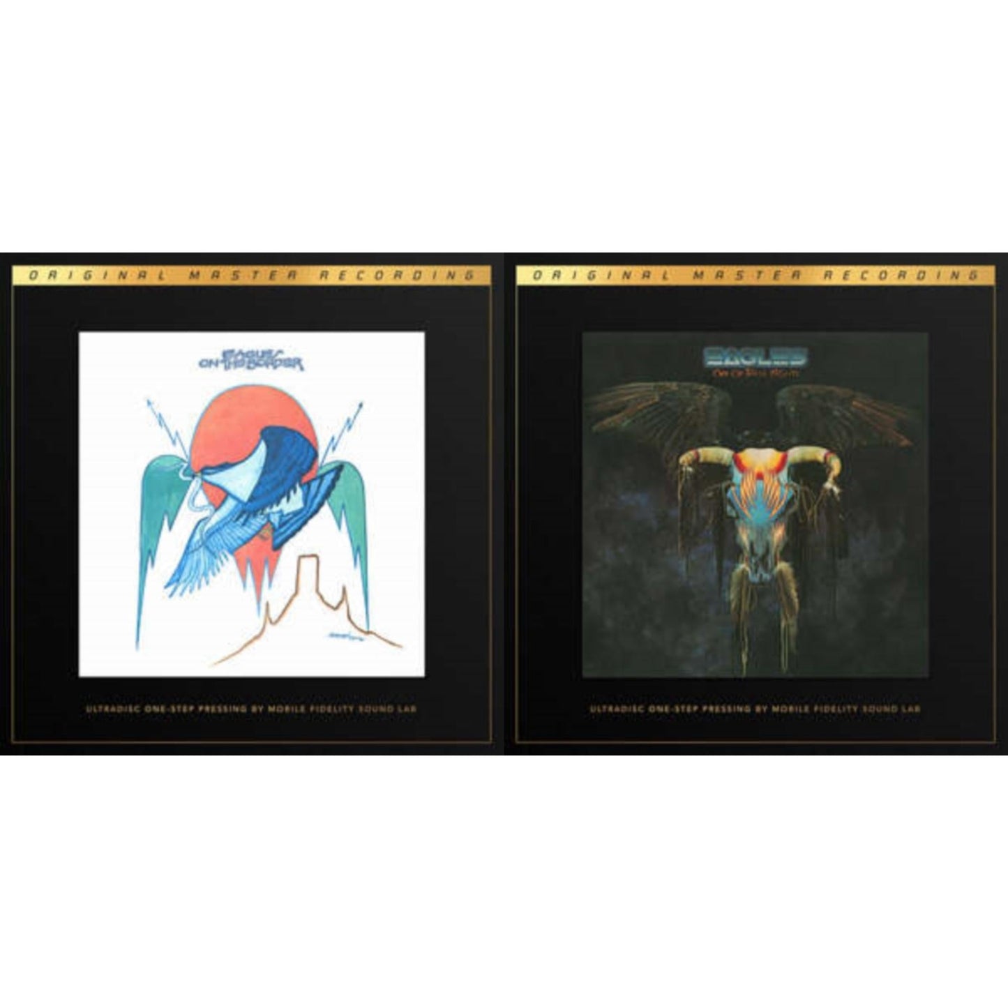 Eagles - On The Border (2LP/180G/45RPM Supervinyl Ultradisc One-Step/Original Masters/Limited/Numbered) & One Of These Nights (2LP/180G/45RPM Supervinyl Ultradisc One-Step/Original Masters/Limited/Numbered)