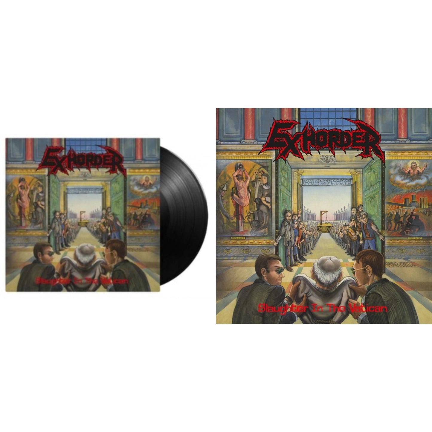 Exhorder - Slaughter In The Vatican (180G/Insert/Import) & Slaughter In The Vatican (Limited/Crystal Clear & Black Marbled LP Vinyl/180G/Insert/Numbered)