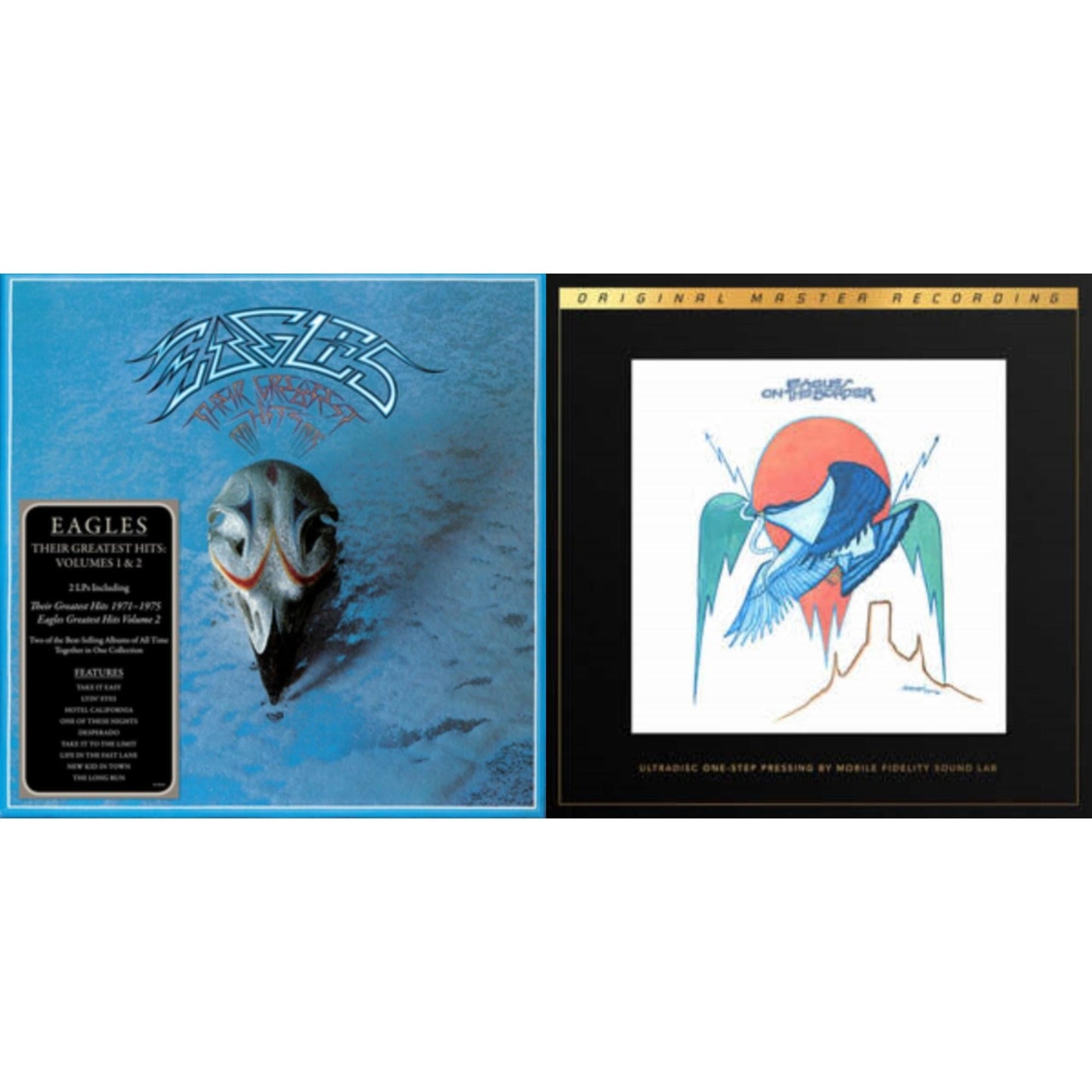 Eagles - Their Greatest Hits Vol.1 & 2 (2LP/180G) & On The Border (2LP/180G/45RPM Supervinyl Ultradisc One-Step/Original Masters/Limited/Numbered)