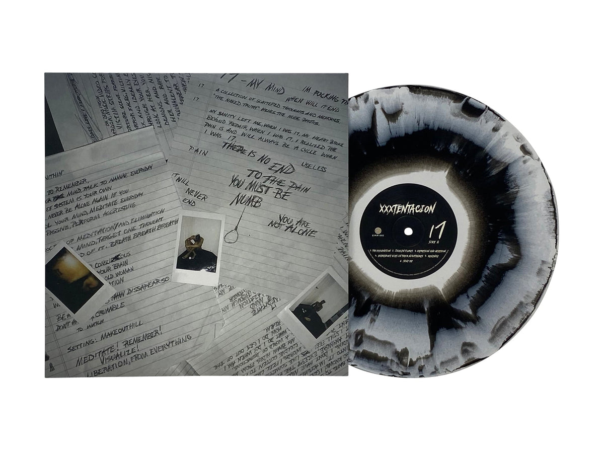 XXXTentacion - 17 (Limited Edition Black and White Colored Vinyl) Vinyl Record