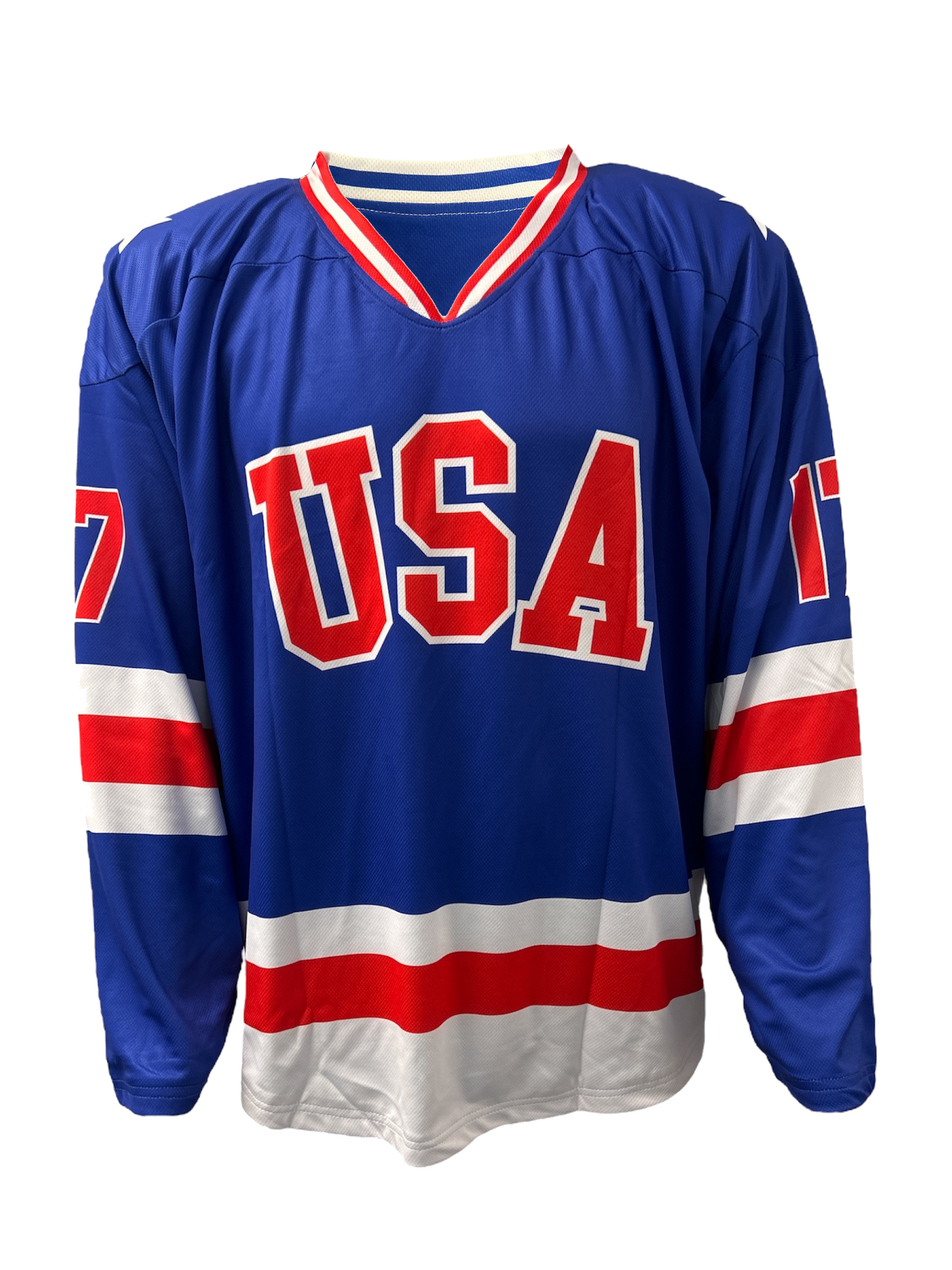 Jack O'Callahan USA Hockey Miracle on Ice 1980 Official Reversible Hockey Jersey Shirt