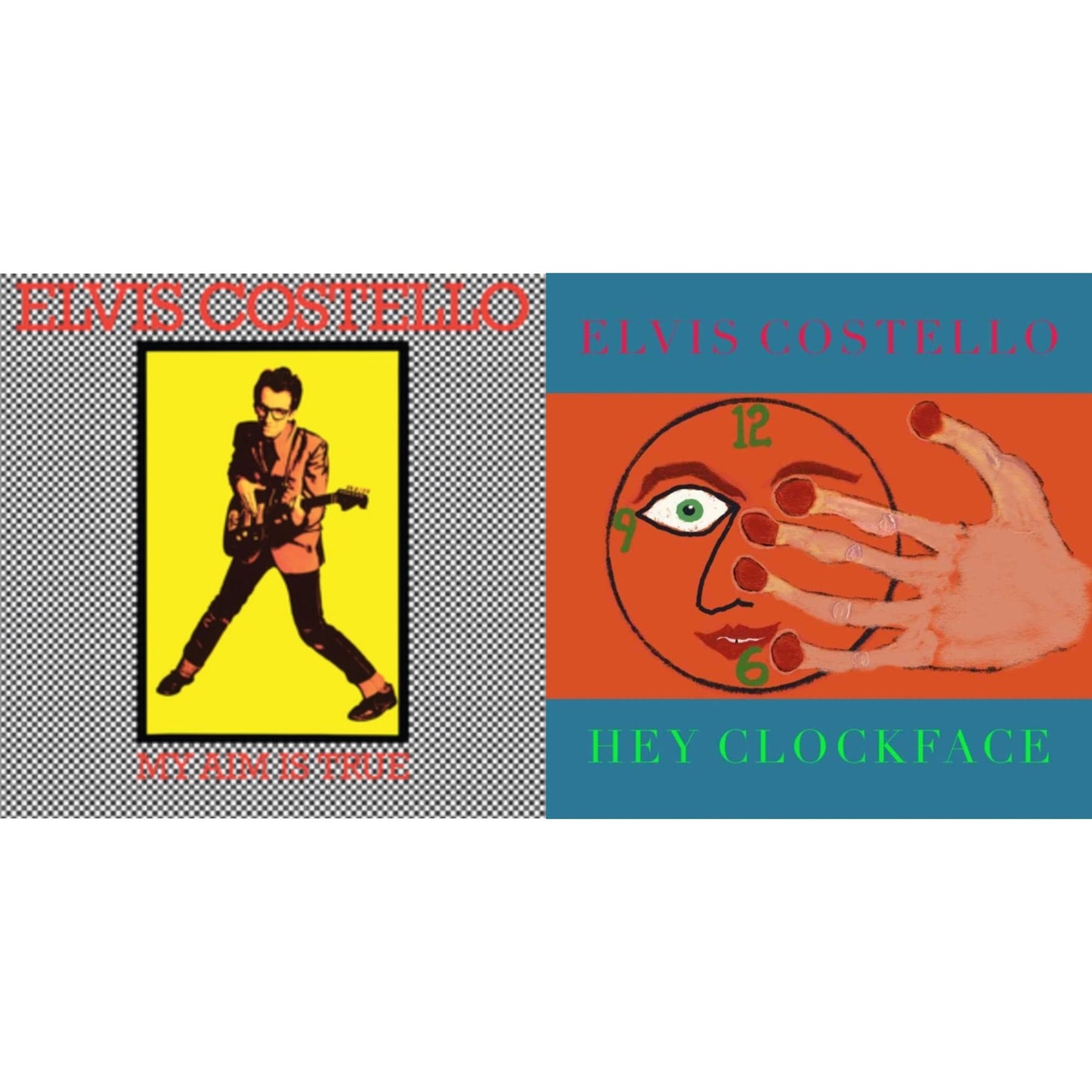 Elvis Costello - My Aim Is True & Hey Clockface (2LP)