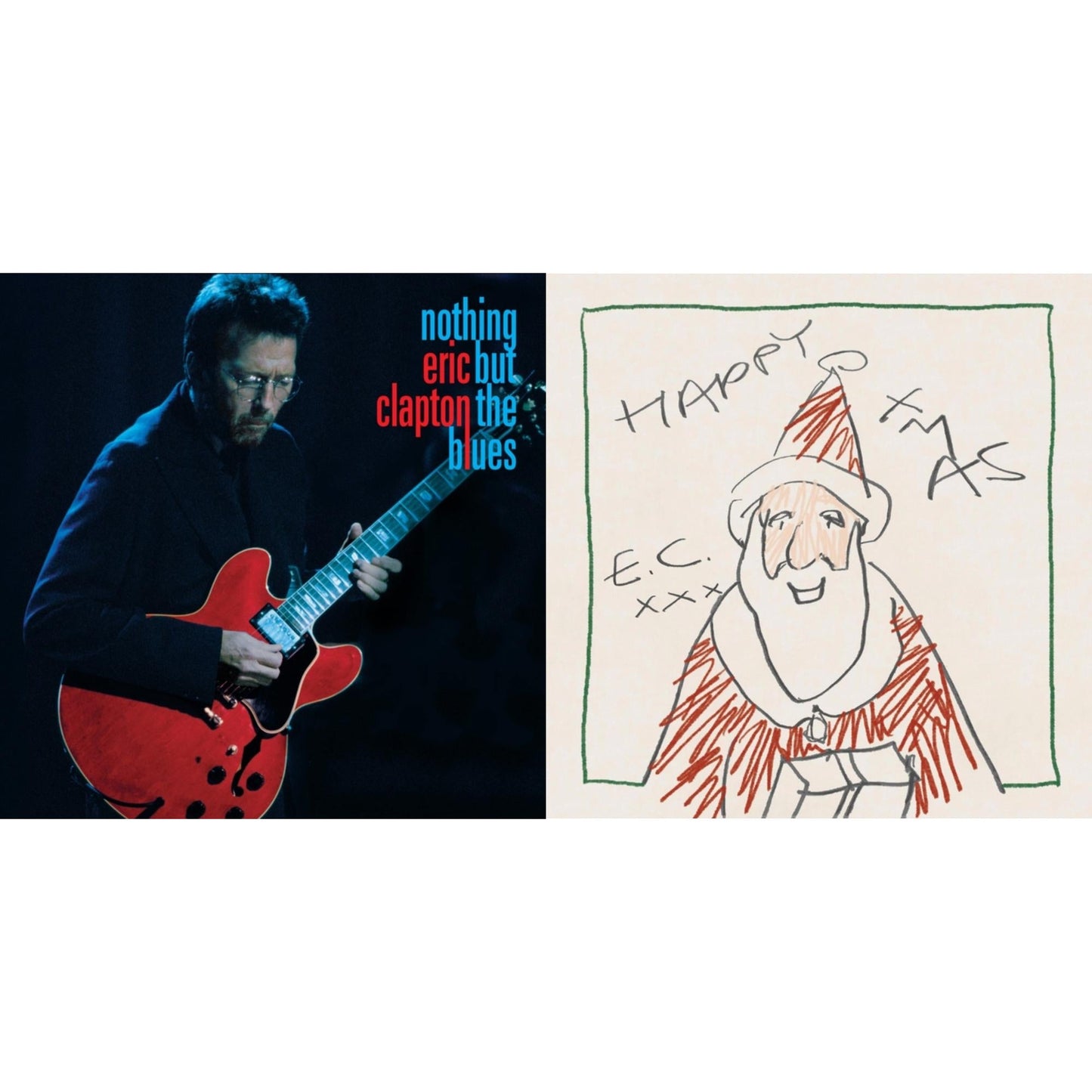Eric Clapton - Nothing But The Blues (2LP/2CD/Blu-Ray/Book/Extras) & Happy Xmas (2LP/180G/45RPM Vinyl)