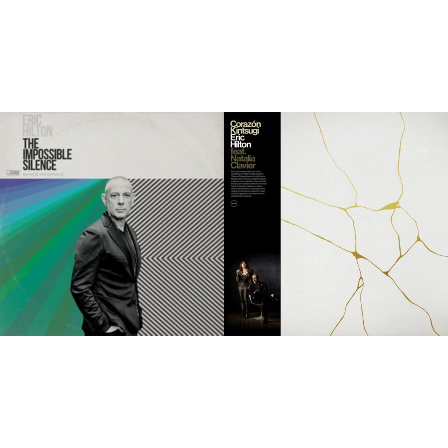 Eric Hilton - Impossible Silence & Corazon Kintsugi - LP Vinyl Bundle