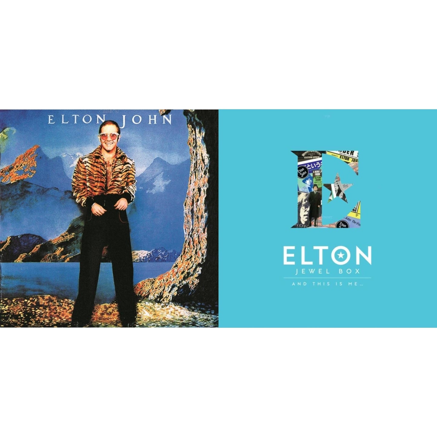 Elton John - Caribou (50Th Anniversary Edition/2LP/Blue Vinyl) & Jewel Box (2LP - And This Is Me)