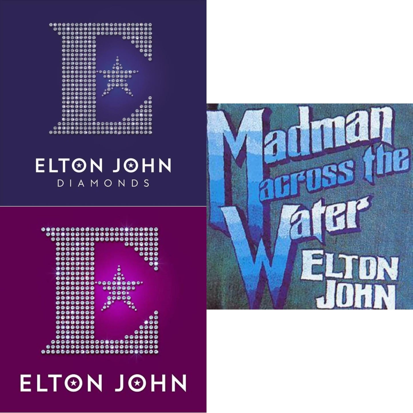 Elton John - Diamonds & Diamonds (3 CD Fatpack) & Madman Across Water