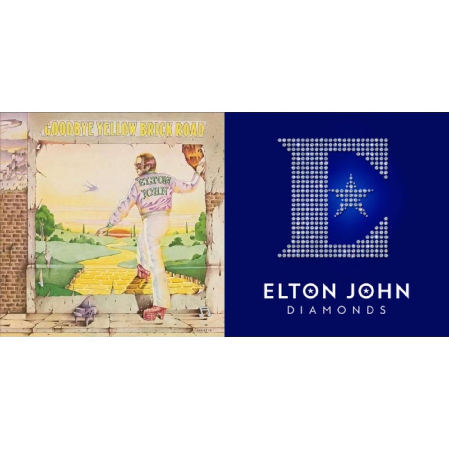 Elton John - Goodbye Yellow Brick Road & Diamonds (2LP)