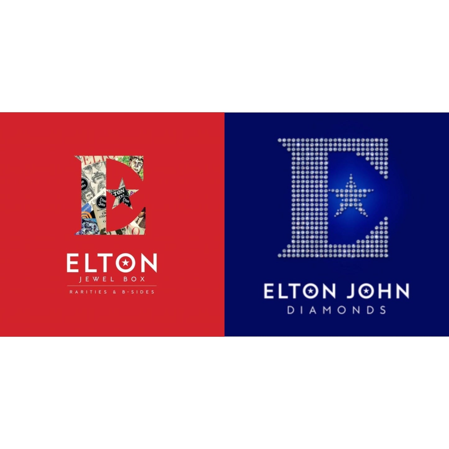 Elton John - Jewel Box (3LP - Rarities & B-Sides) & Diamonds (2LP)