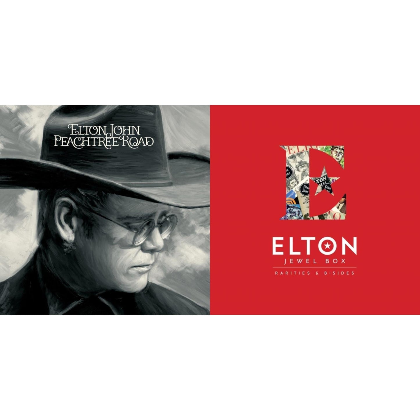 Elton John - Peachtree Road (2LP) & Jewel Box (3LP - Rarities & B-Sides)