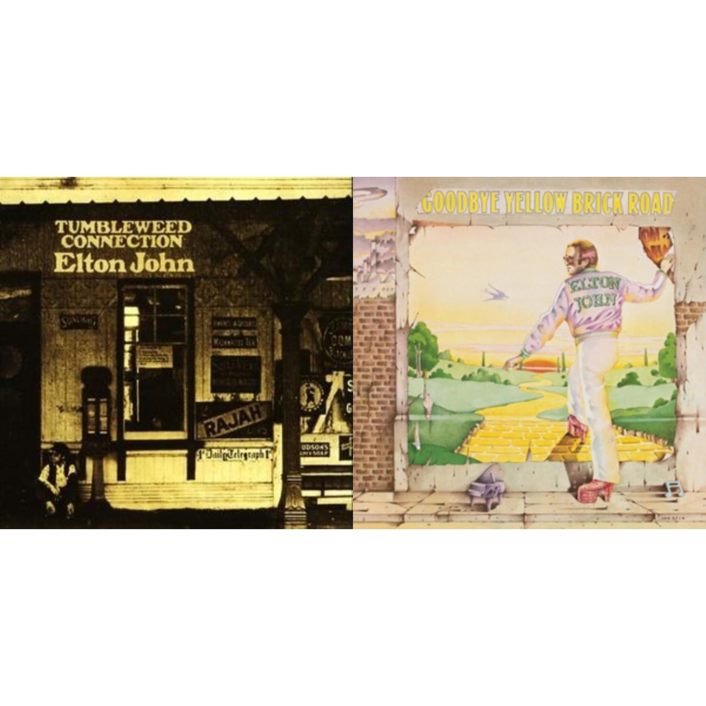 Elton John - Tumbleweed Connection & Goodbye Yellow Brick Road (Remastered) - CD Bundle