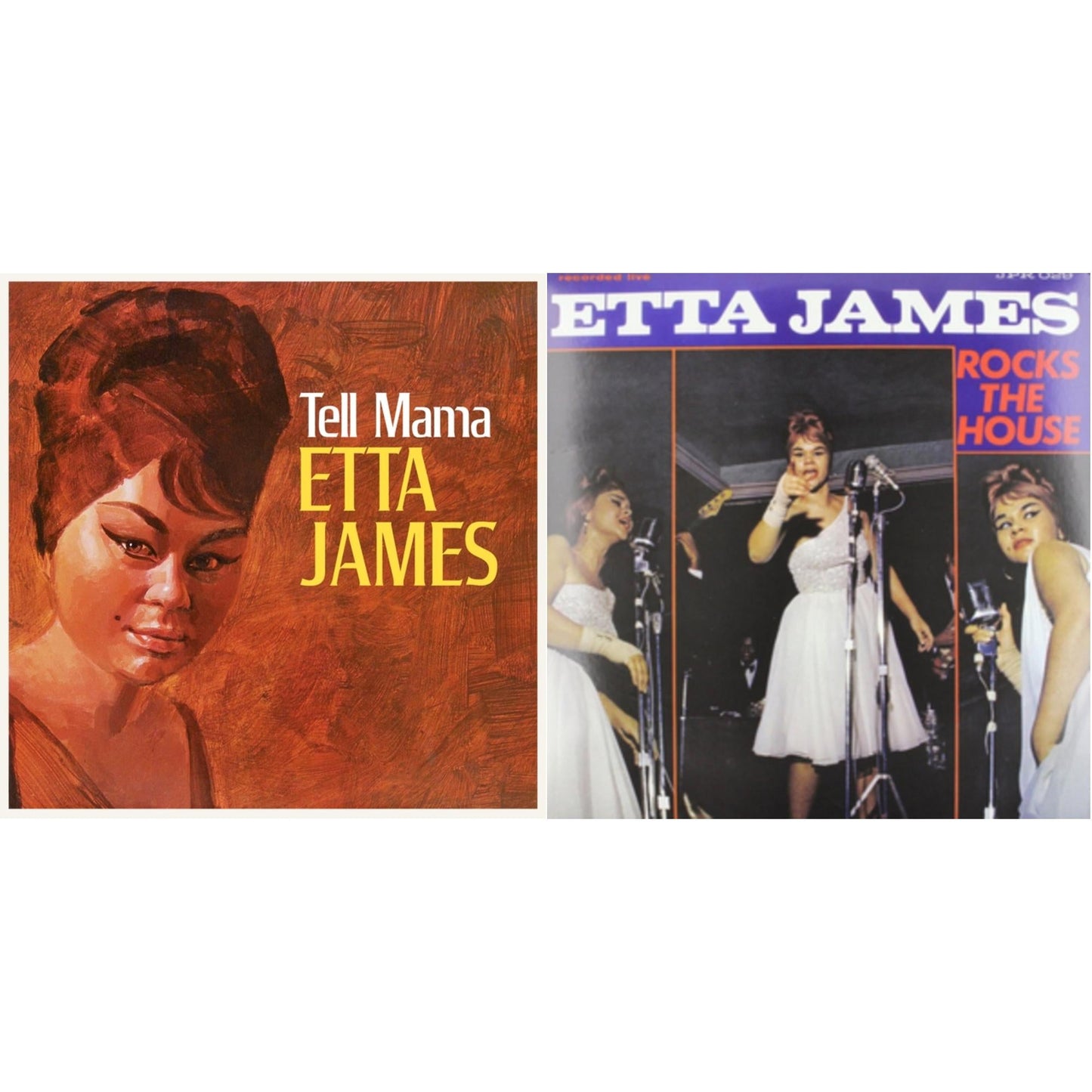 Etta James - Rocks The House (Colored LP Vinyl) & Tell Mama (Opaque Yellow LP Vinyl) (Rsd Essential)