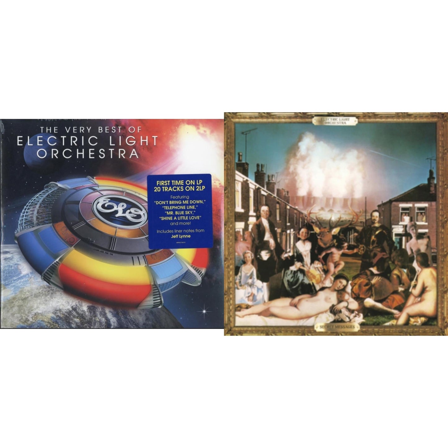 Electric Light Orchestra - Secret Messages (2 LP/140G Vinyl/Dl Code) & All Over The World: Very Best Of Electric Light Orchestra (2LP/150G/Gatefold)