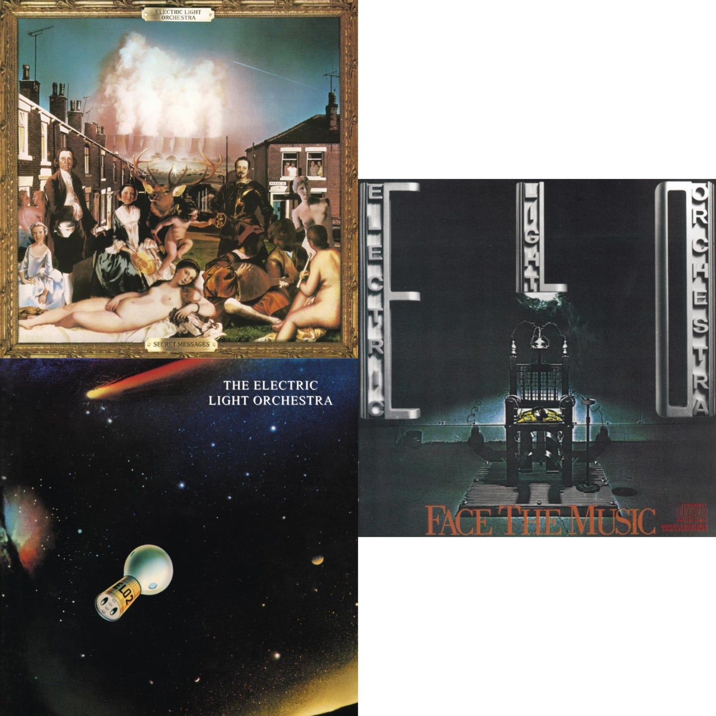 Electric Light Orchestra - Secret Messages & Elo 2 & Face The Music - CD Bundle