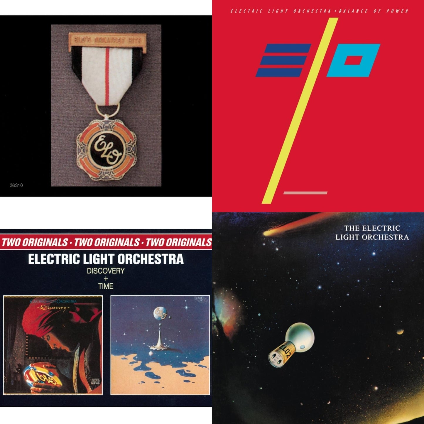 Electric Light Orchestra - Greatest Hits & Balance Of Power & Discovery & Elo 2 - CD Bundle