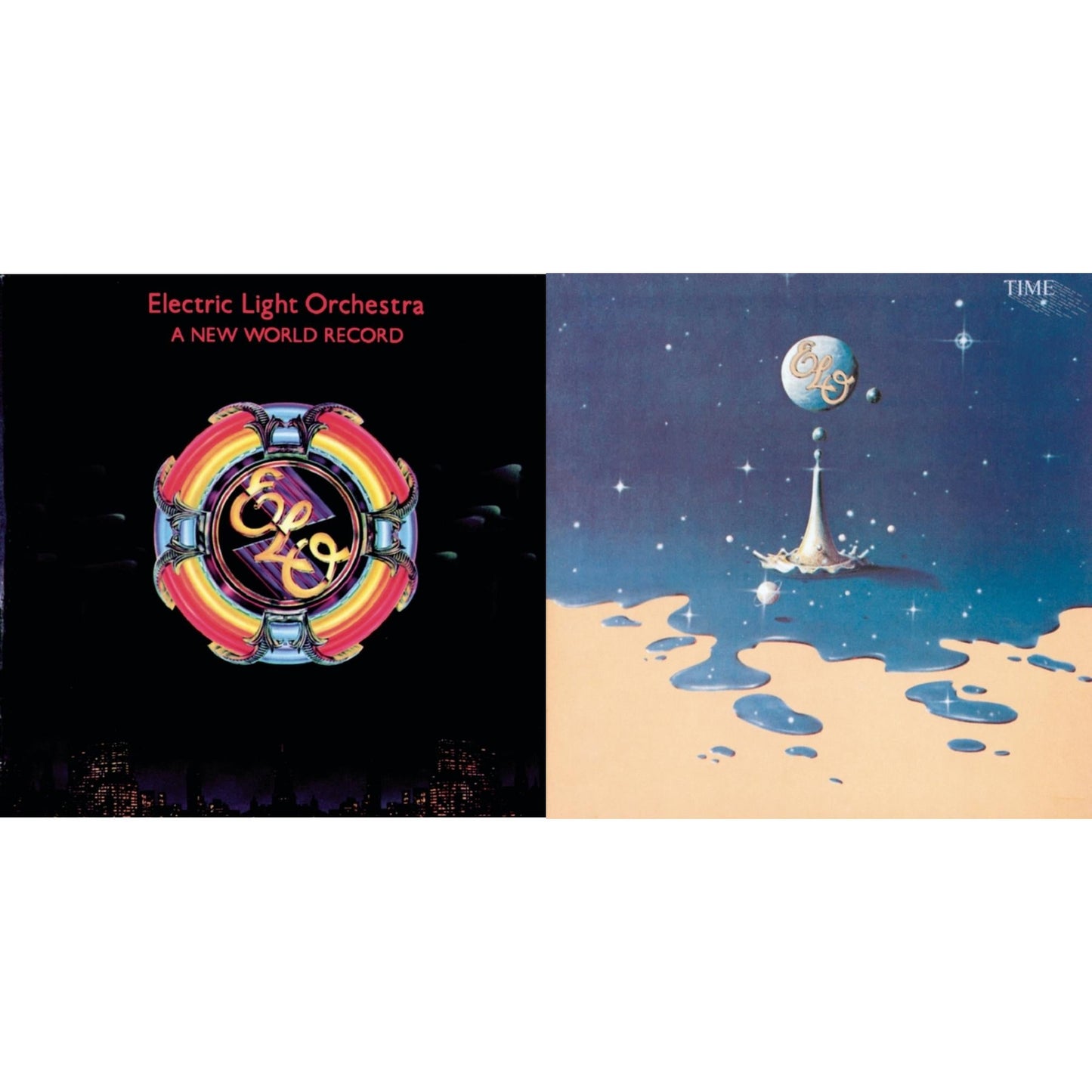 Electric Light Orchestra - New World Record & Time - CD Bundle