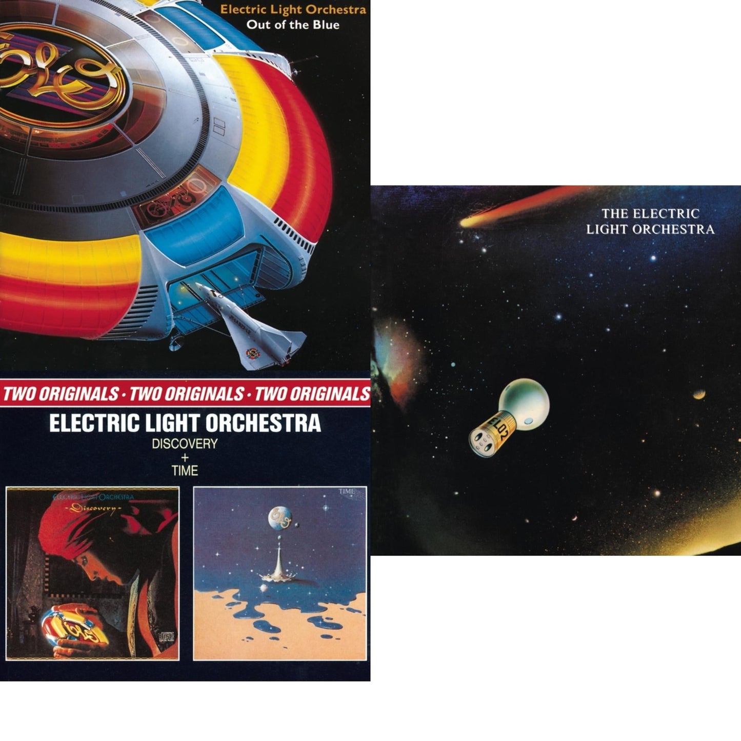 Electric Light Orchestra - Out Of The Blue & Discovery & Elo 2 - CD Bundle