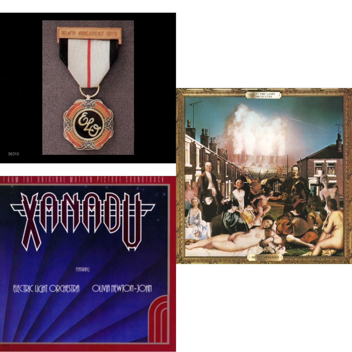 Electric Light Orchestra - Greatest Hits & Xanadu - Original Motion Picture Soundtrack & Secret Messages - CD Bundle