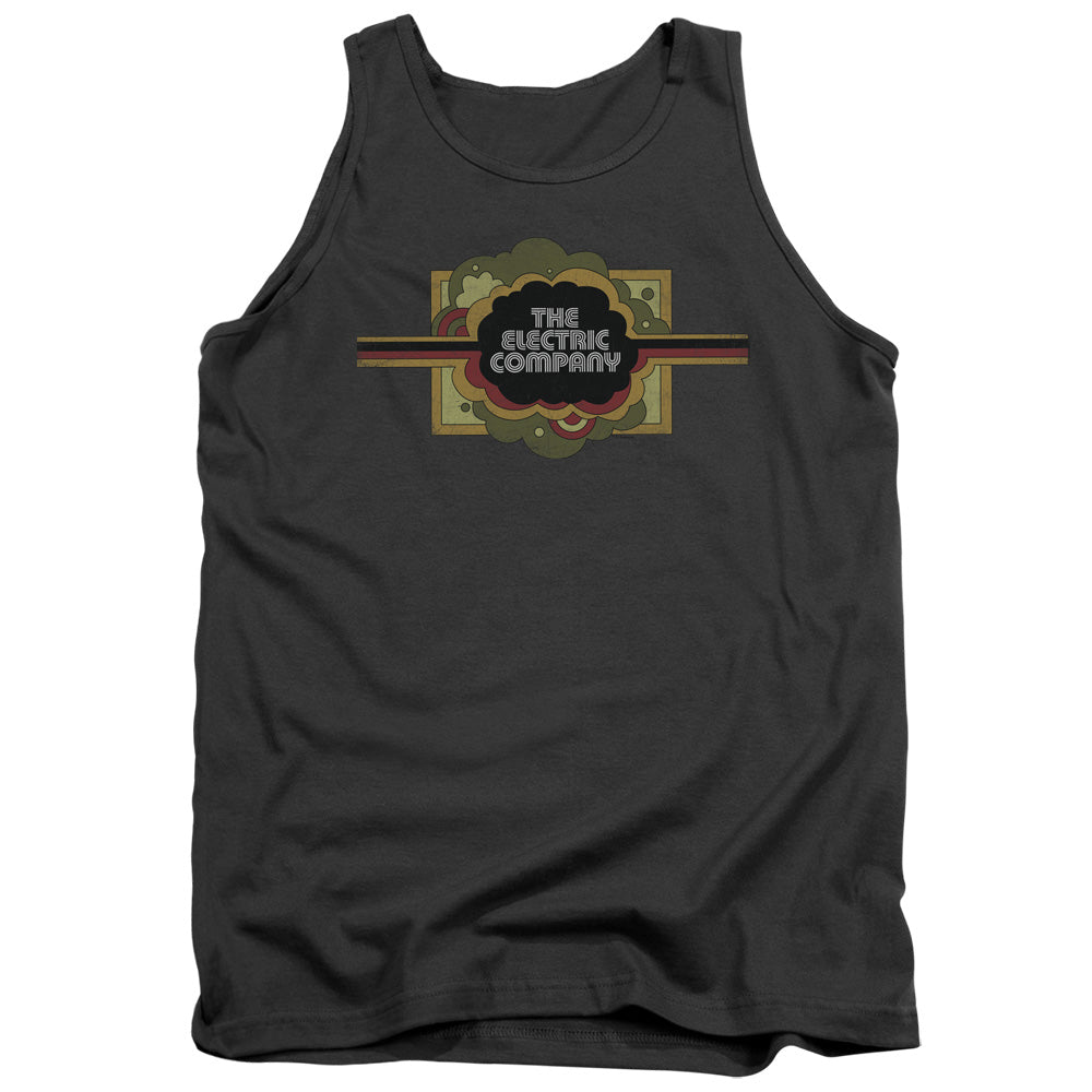 Electric Company Logo Mens Tank Top Shirt Charcoal Officially Licensed