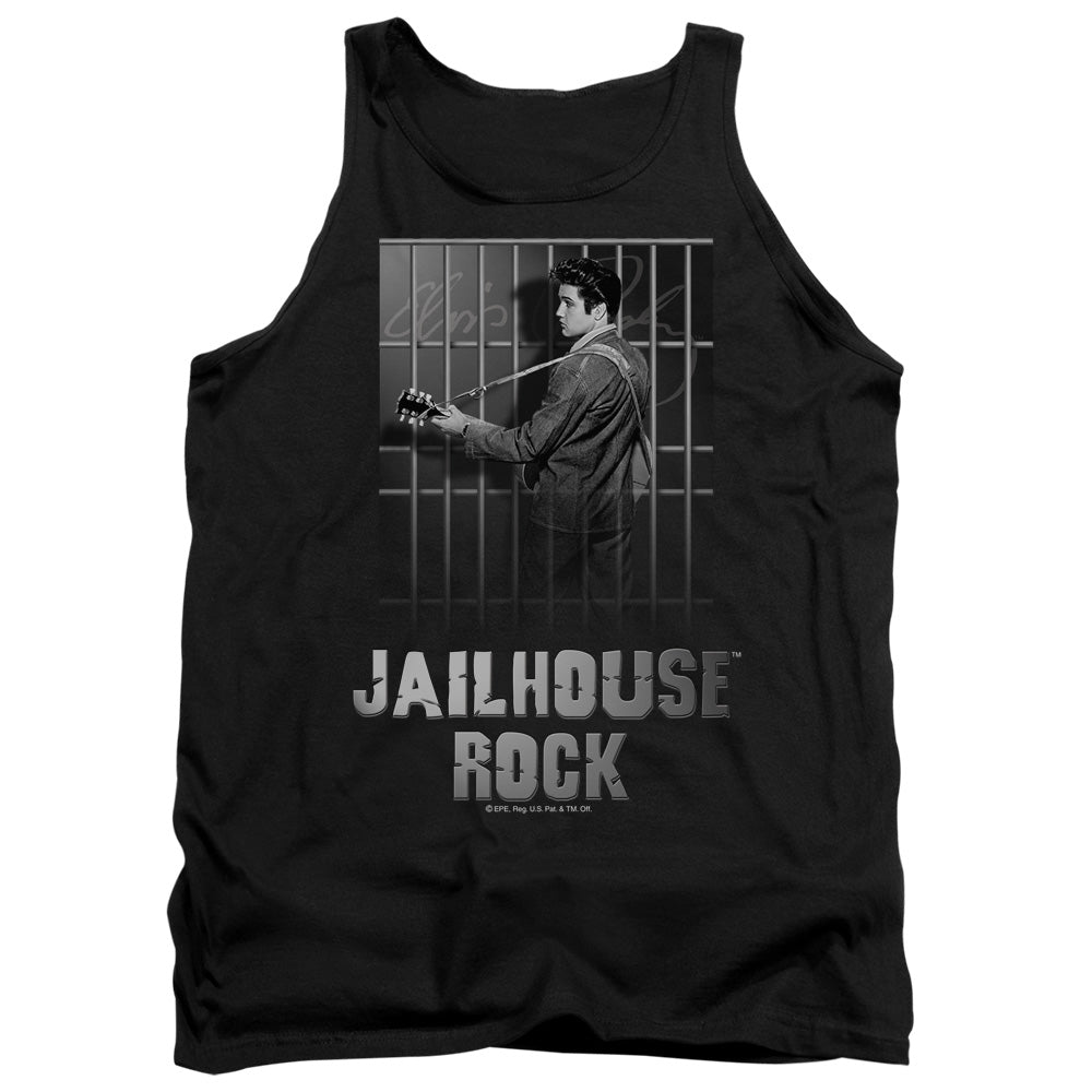 Elvis Presley Jailhouse Rock Mens Tank Top Shirt Black Officially Licensed
