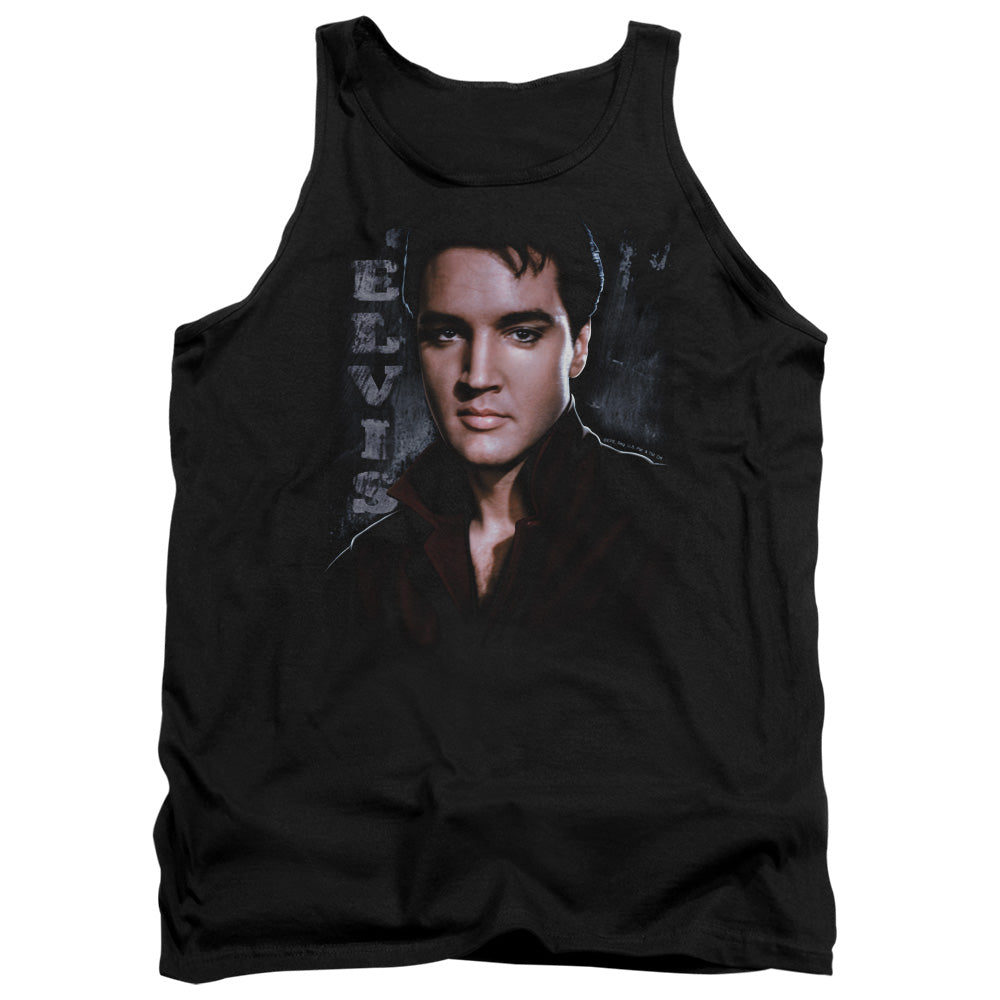 Elvis Presley Tough Mens Tank Top Shirt Black Officially Licensed