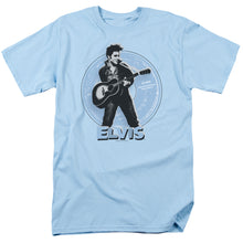 Load image into Gallery viewer, Elvis Presley 45 Rpm Mens T Shirt Light Blue