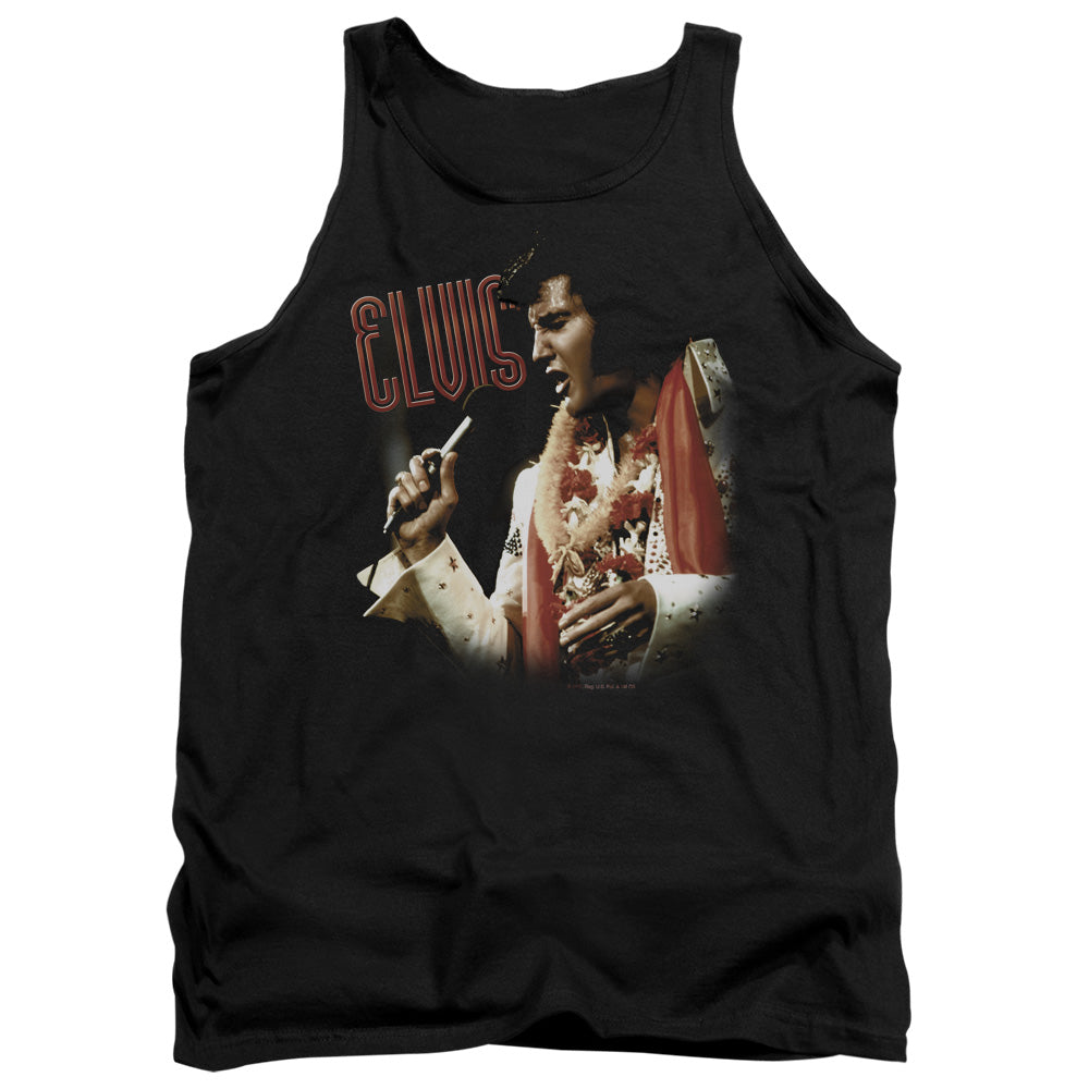 Elvis Presley Soulful Mens Tank Top Shirt Black Officially Licensed