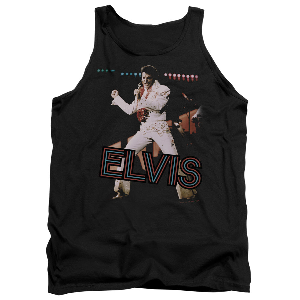 Elvis Presley Hit The Lights Mens Tank Top Shirt Black Officially Licensed