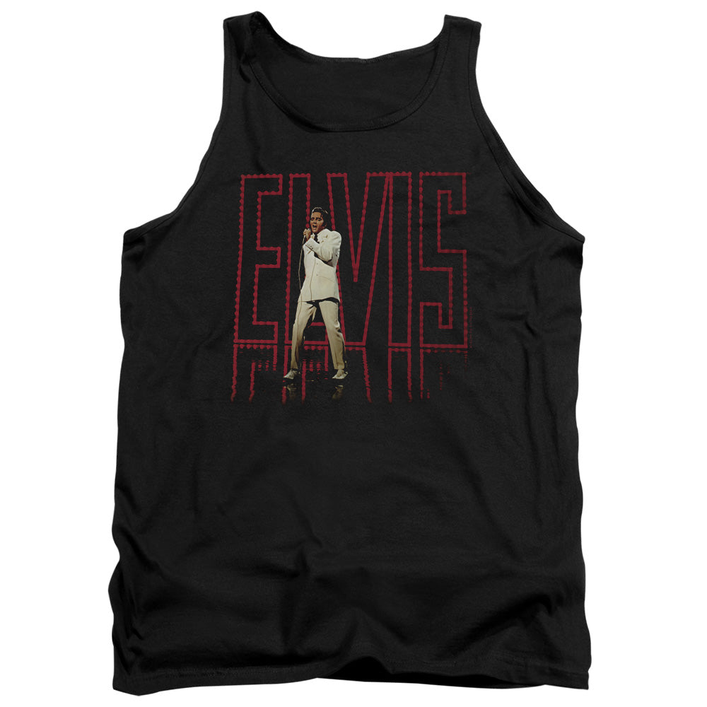 Elvis Presley Elvis 68 Album Mens Tank Top Shirt Black Officially Licensed